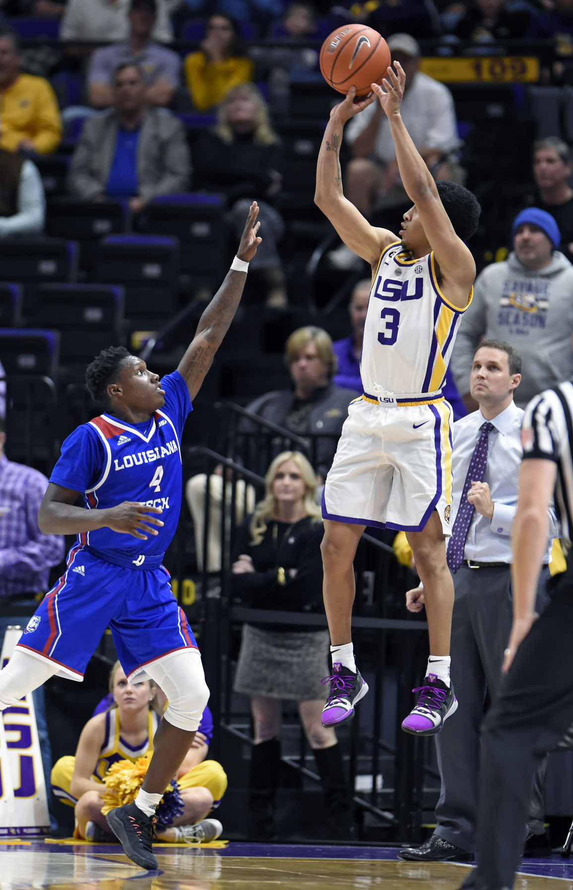 Louisiana Tech LSU Basketball
